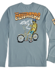 Men's Skeleton Biker Premium Long Sleeve
