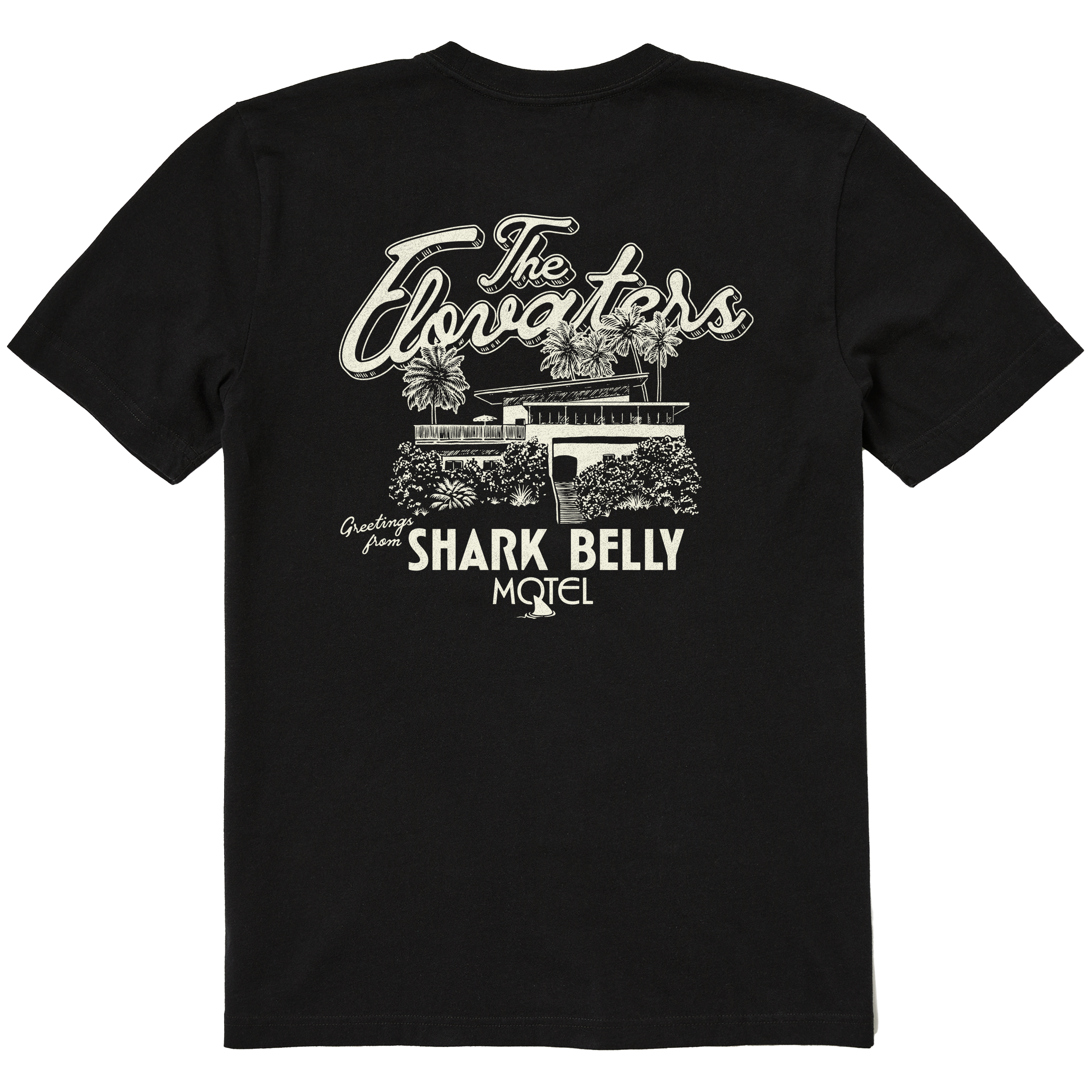 GOOD HELLER Tシャツ EVILACT ocean beetle Shark Belly Motel Tee – The Elovaters