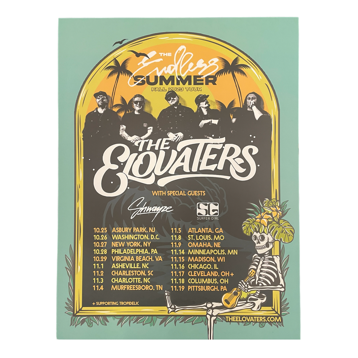 2023 Endless Summer Fall Tour Poster – The Elovaters