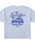 Women's Shark Belly Motel Boxy Tee