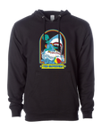 Alien Shark Pullover Hoodie (Black)