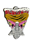 Namaste Skeleton Pin