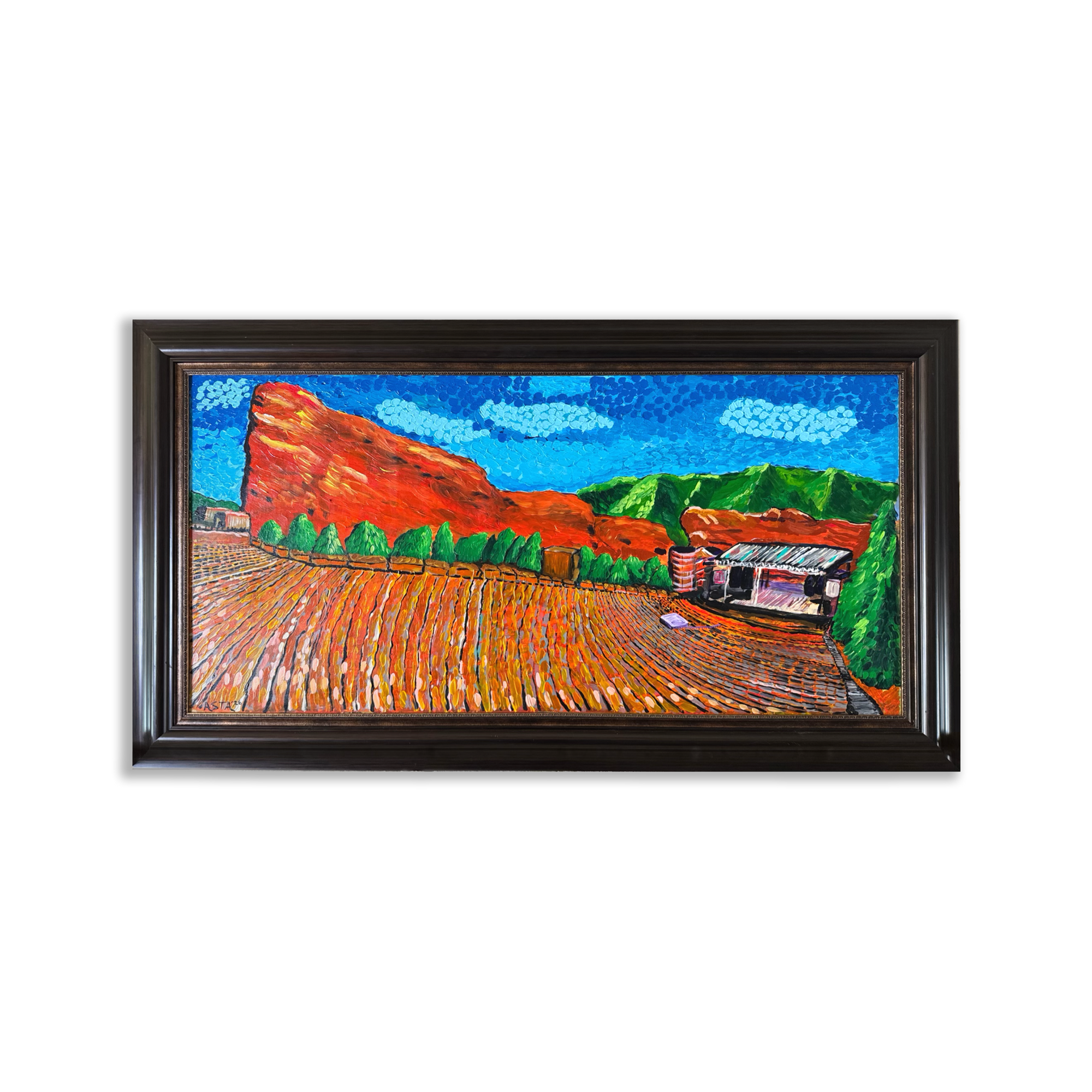 Red Rocks Original Canvas