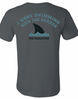 Swimming With Sharks Tee (Charcoal)